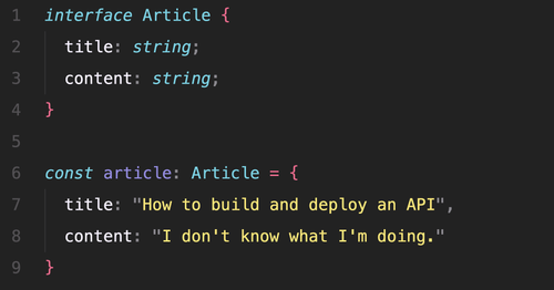 Cover image for How To: Build and Deploy an API