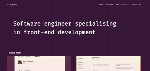 Cover image for Personal Website & Blog