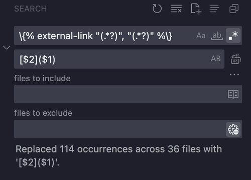 Cover image for Tidy Up with Regex