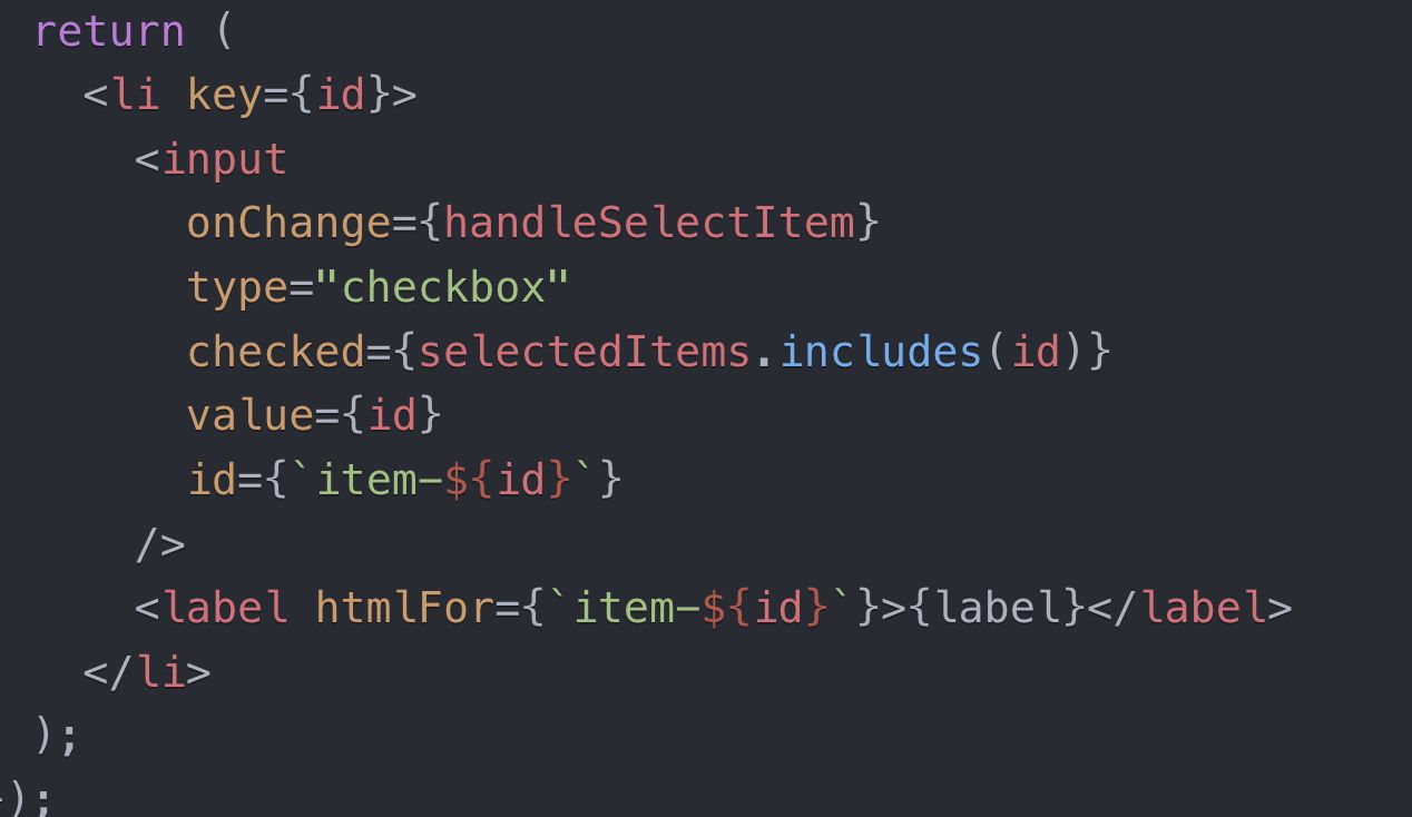 Cover image for Multi-Select Checkboxes with React Hooks