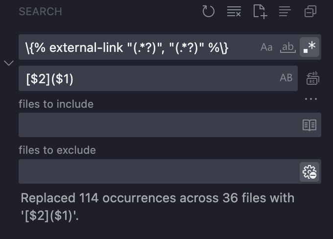 Cover image for Tidy Up with Regex